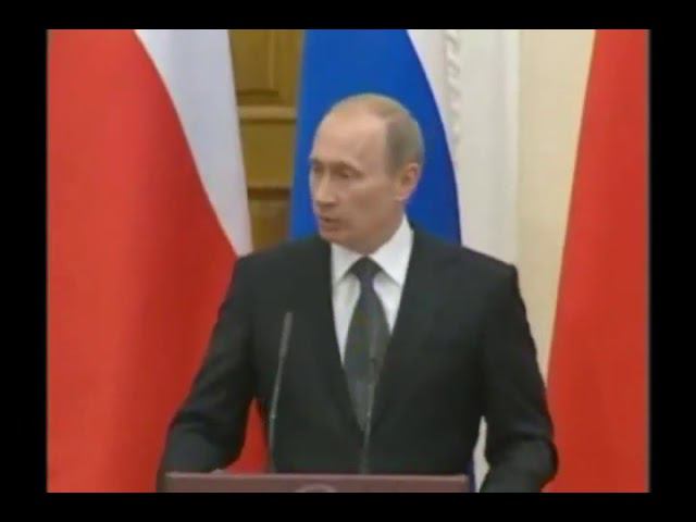 Путин -- Сталин-Катынь-месть -- 7-04-2010