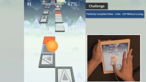 Rolling Sky Challenge - Poker,Cube,1UP WITHOUT LOSING Perfectly Clear All Gems,Crowns,Mystery Boxes