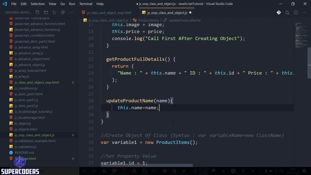 JavaScript OOP Class and Objects Tutorial | Basics | Constructor | Static Method | Inheritance