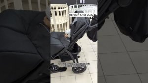 Как катать коляску зимой ? Приобрести лыжи на колеса )