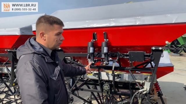 Как делают пневмоходы РОСА, которые вносят удобрения даже по грязи? смотреть онлайн