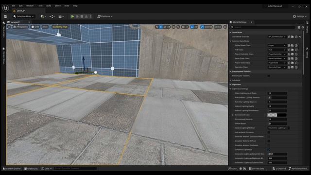 "FPS Game | Level Design with Unreal Engine 5 | New Displacement Tests