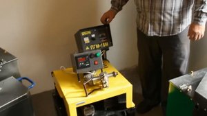 Заливка термопанели из пенополиуретана с клинкерной плиткой.