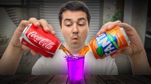 Только не смешивай ЭТО… Что будет если смешать все от Coca-Cola?