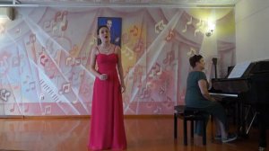 Русская народная песня "Вечерком за речкою"