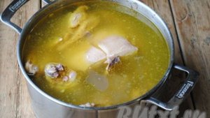 Рецепт холодца из свиной рульки и курицы