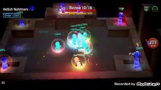 Усложненный уровень Nightmare в игре BombDash. (Прохождение с читами.) смотреть онлайн