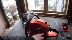 БЕНЗОПИЛА FORZA-45, ЗАПУСК ПОСЛЕ РЕМОНТА