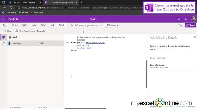 Taking Digital Meeting Notes in Microsoft OneNote смотреть онлайн