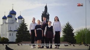 Патриотический флешмоб на песню Огромное сердце огромной страны (Муз.Ю.Донской,сл. С.Карабановой)
