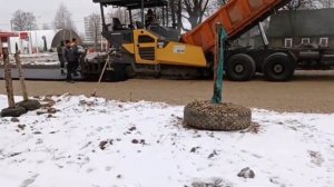 укладка асвальта