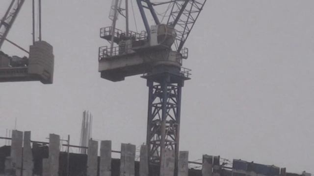 Башня Федерация! Последствия пожара. 03.04.2012 смотреть онлайн