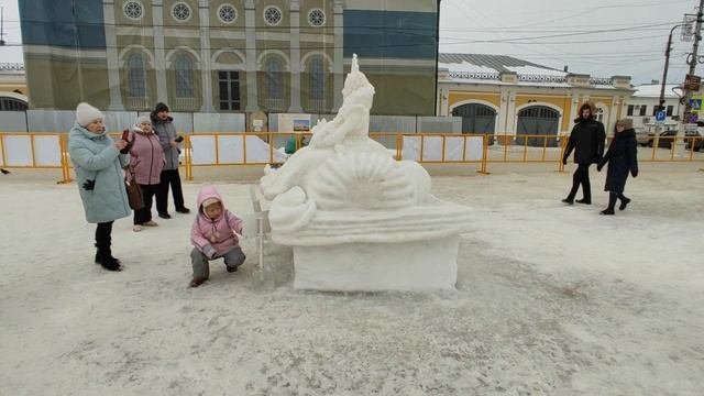 Фестиваль Скульптур из снега в Костроме 2023 г. Участник 24