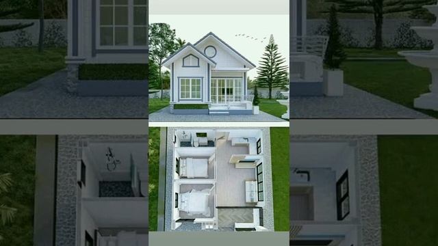 3D plan of house design