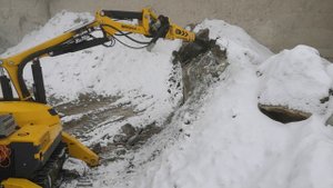 Brokk 120D гидромолот