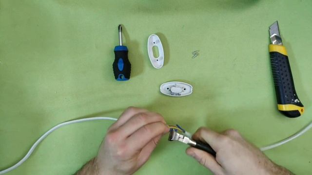 Как подключить выключатель в  провод