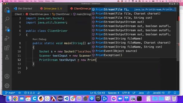 CSC450 4/12/22 Client/Server Byte Sharing смотреть онлайн