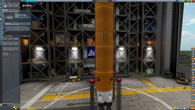 KSP: Orbital Construction of an Interplanetary Ship! смотреть онлайн