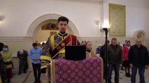 иеродиакон Софроний (Михальский) - чтение Евангелия