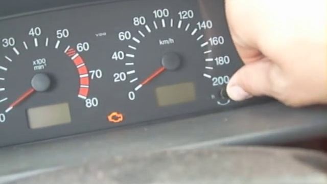 тестирование панели приборов 2115 VDO смотреть онлайн