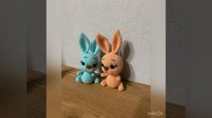 Зайчики крючком
