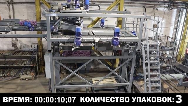 Паллетайзер ПАЛ-20. Доказанная производительность - до 20 тн/ч на мешках 25 кг!