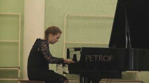 Г.Свиридов «Дождик». Исп. Дарья Чиликина