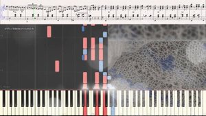 Оренбургский пуховый платок (вариация)-Г.Пономаренко (Ноты, баян,фортепиано) (piano cover)