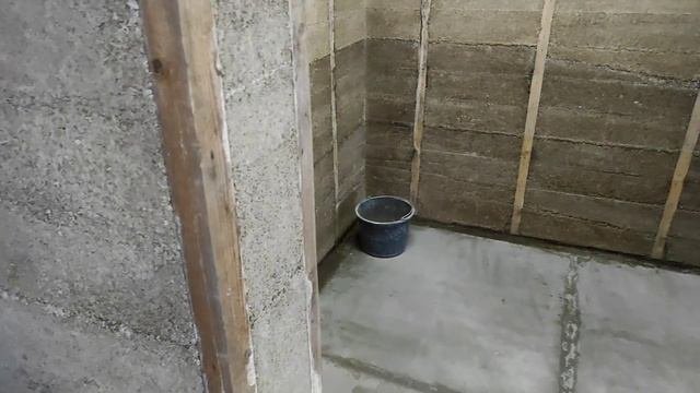 Баня из арболита.(Косяки,вентиляция,что сделано.)
