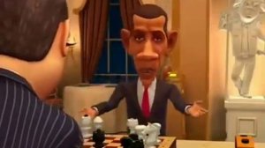 Михаил Саакашвили и Барак Обама играют в шахматы. (preSaver.com) 360p.mp4