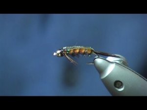 Мушка Orange Tellico (Orange Tellico nymph)