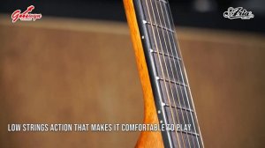 ARIA FET F2 ELECTRO ACOUSTIC GUITAR STAINED BROWN!! #ariaproii #ariaisback #ariaguitar #FetF2