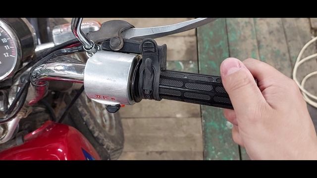 Держатель ручки газа для мотоцикла