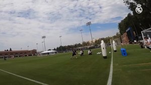 Thibaut Courtois' training routine | Real Madrid | Goalkeepers