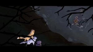 [КЛИП]~Коты воители~|Уголёк и Белка| Песня Blood Water (RUS)