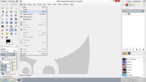 How to Insert Image in GIMP Editor