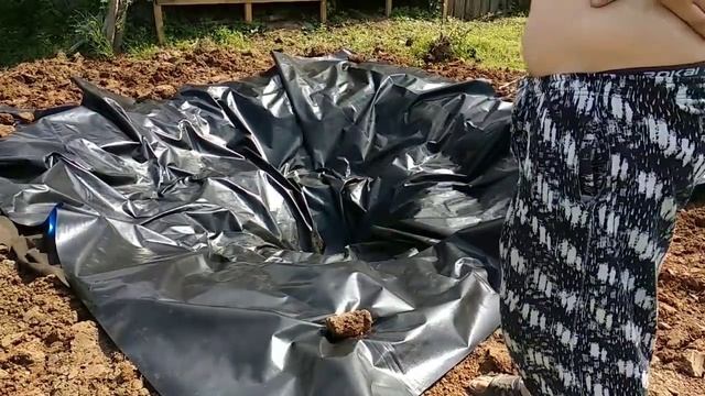 Декоративный пруд своими руками быстро и недорого. Decorative hand made pond, quickly and cheap смотреть онлайн