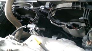 Работа двигателя Nissan Almera Classic.