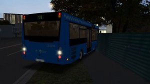 OMSI 2 - МАЗ 206-486 2021 Москва, 170 маршрут + голосовой информатор.