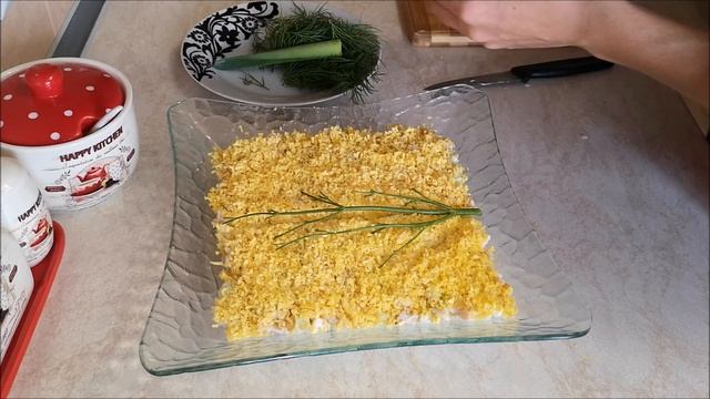 Салат с копченой курицей ЛАНДЫШИ Салат на праздничный стол смотреть онлайн