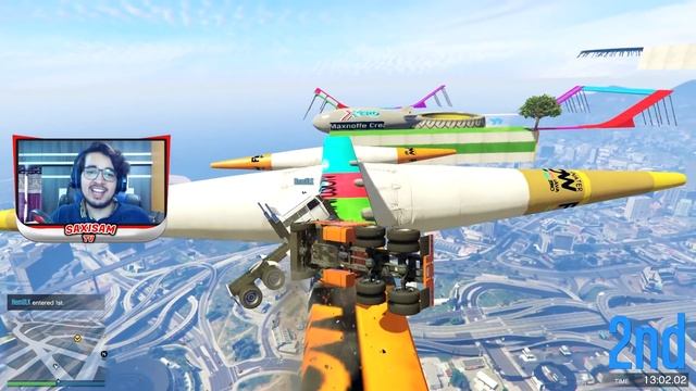 GTA 5: MERCEDES TRUCK Parkour Race ? | GTA 5 Online Hindi Funny Moments | Saxisam смотреть онлайн