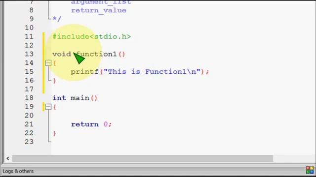 Bangla C programming tutorial  75  Function Basic Return Type low