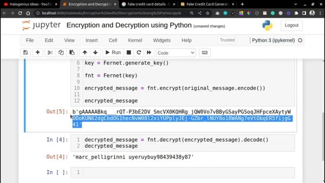 How to Encrypt and Decrypt in Python (Symmetric Key And Asymmetric Key) смотреть онлайн