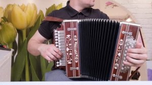 «Коробейники» на гармони