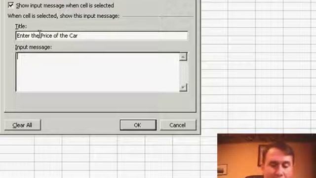 Excel - Excel Tips: How to Create Helpful Tooltips with Data Validation - Episode 382