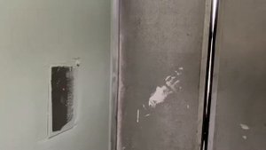 Наружная шахта! Старый Лифт КМЗ 1970-х годов с очень громким звуком двигателя