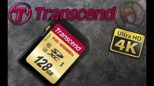 Карта памяти для 4К Transcend SDXC UHS-I U3