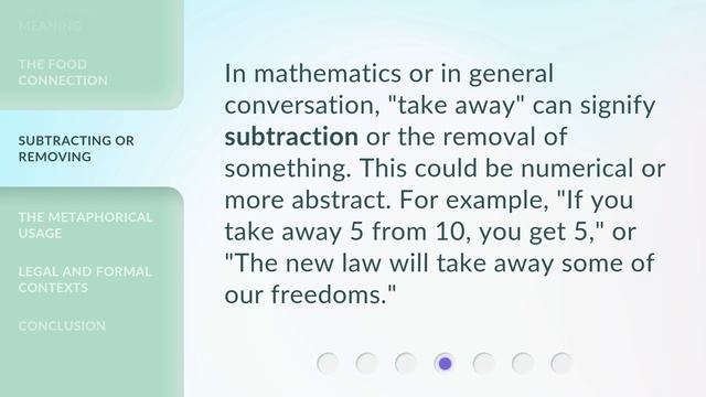 Unraveling "Take Away": Mastering Its Many Meanings смотреть онлайн