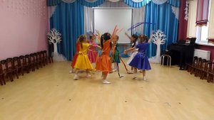 Танец с лентами "Облака"