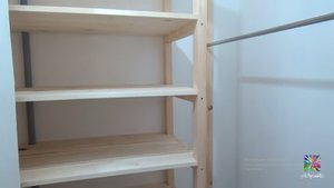 Эргономичная гардеробная комната. Простое решение!